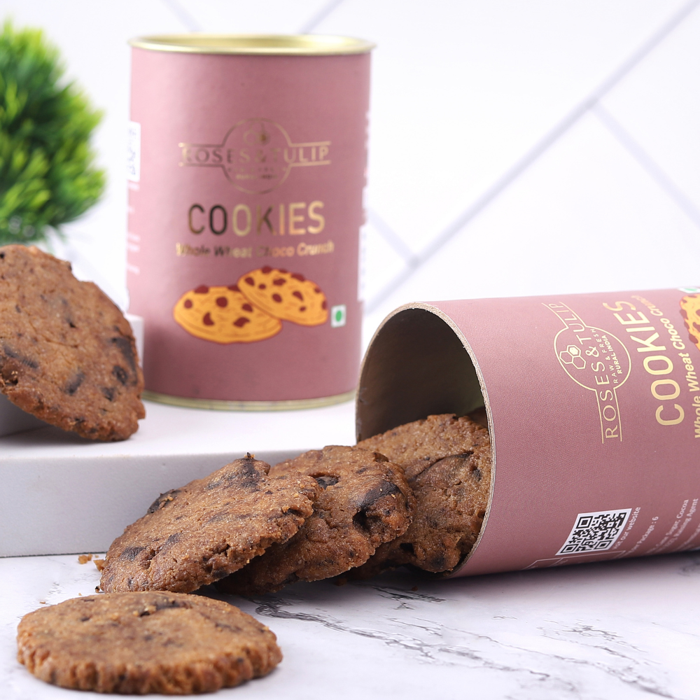 Whole-Wheat Choco Crunch Cookies